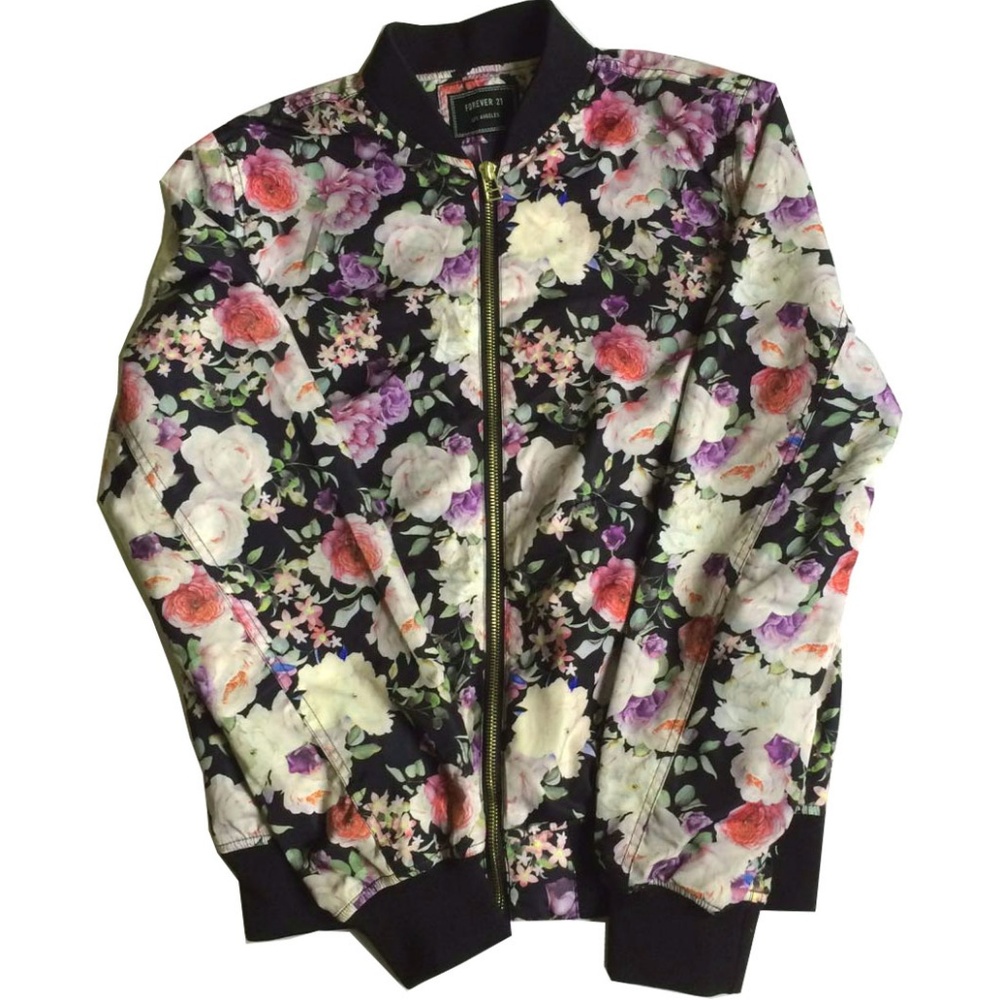 Brand new floral printing jacket